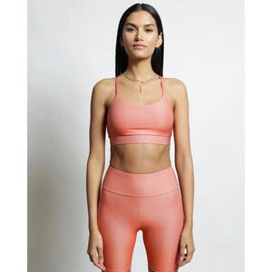 Twenty Montreal Coral Colorsphere Leggings and Top Set Small Women’s 2-Piece